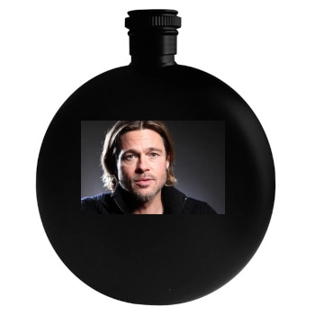 Brad Pitt Round Flask