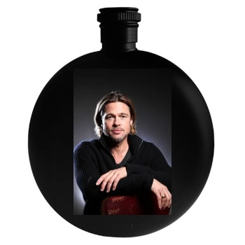 Brad Pitt Round Flask