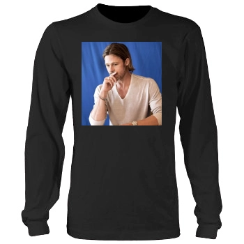 Brad Pitt Men's Heavy Long Sleeve TShirt