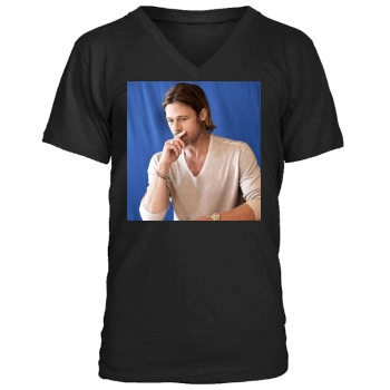 Brad Pitt Men's V-Neck T-Shirt