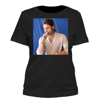 Brad Pitt Women's Cut T-Shirt