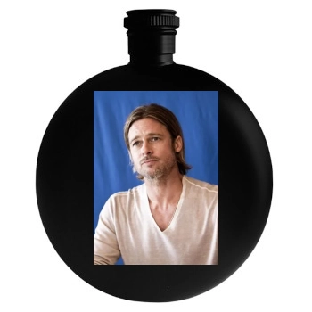 Brad Pitt Round Flask