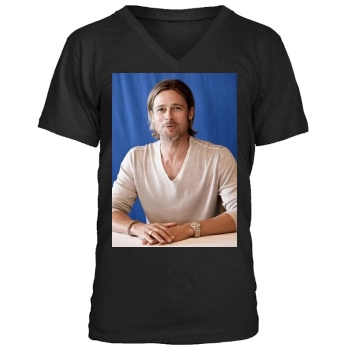 Brad Pitt Men's V-Neck T-Shirt