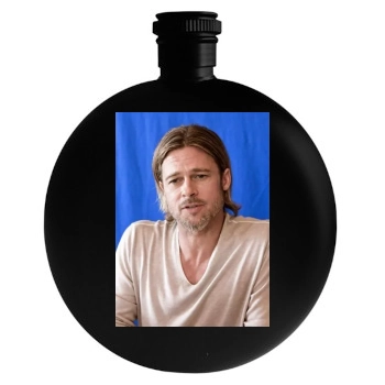 Brad Pitt Round Flask