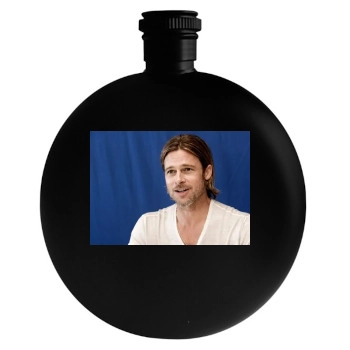 Brad Pitt Round Flask