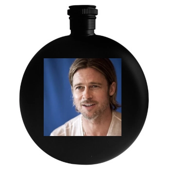 Brad Pitt Round Flask