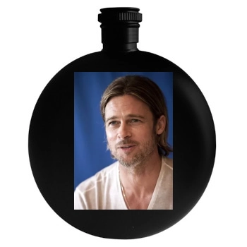 Brad Pitt Round Flask