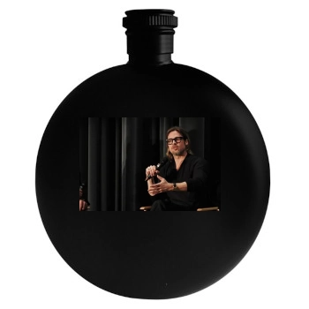 Brad Pitt Round Flask