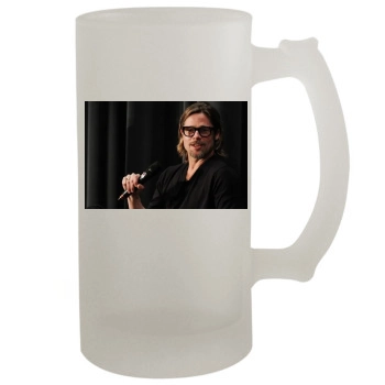 Brad Pitt 16oz Frosted Beer Stein