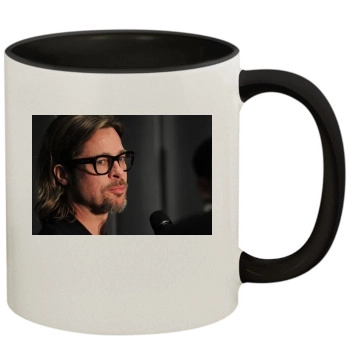 Brad Pitt 11oz Colored Inner & Handle Mug