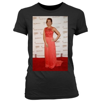 Brittany Snow Women's Junior Cut Crewneck T-Shirt