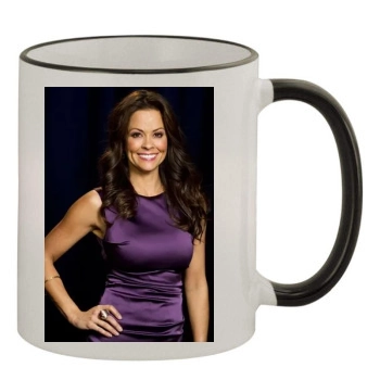 Brooke Burke 11oz Colored Rim & Handle Mug