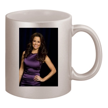 Brooke Burke 11oz Metallic Silver Mug