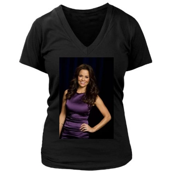 Brooke Burke Women's Deep V-Neck TShirt