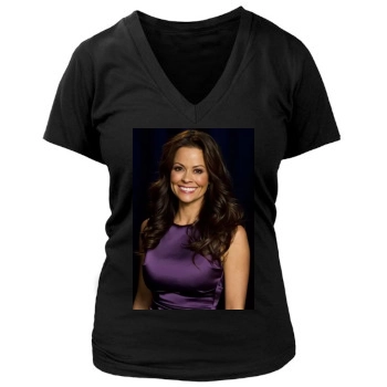 Brooke Burke Women's Deep V-Neck TShirt