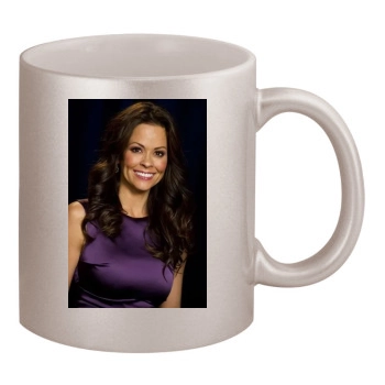 Brooke Burke 11oz Metallic Silver Mug