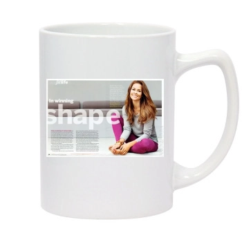 Brooke Burke 14oz White Statesman Mug