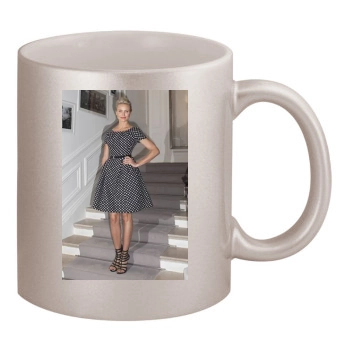 Cameron Diaz 11oz Metallic Silver Mug