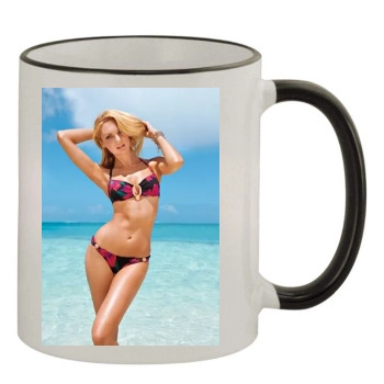 Candice Swanepoel 11oz Colored Rim & Handle Mug