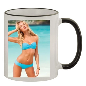 Candice Swanepoel 11oz Colored Rim & Handle Mug