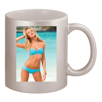 Candice Swanepoel 11oz Metallic Silver Mug