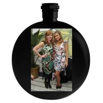 Carmen Electra Round Flask