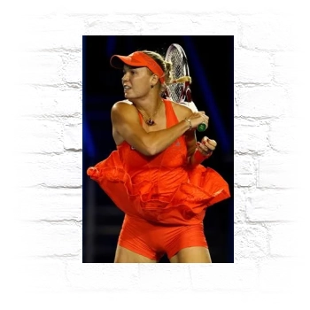 Caroline Wozniacki Metal Wall Art