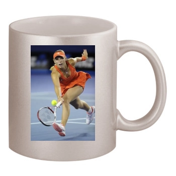 Caroline Wozniacki 11oz Metallic Silver Mug