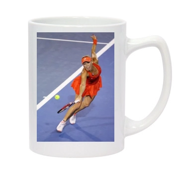 Caroline Wozniacki 14oz White Statesman Mug