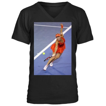 Caroline Wozniacki Men's V-Neck T-Shirt