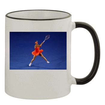 Caroline Wozniacki 11oz Colored Rim & Handle Mug