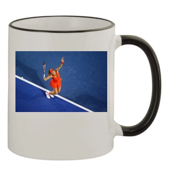 Caroline Wozniacki 11oz Colored Rim & Handle Mug