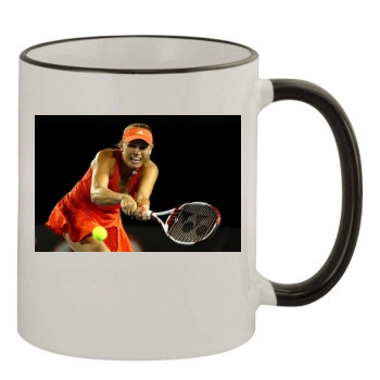 Caroline Wozniacki 11oz Colored Rim & Handle Mug