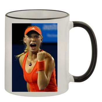 Caroline Wozniacki 11oz Colored Rim & Handle Mug