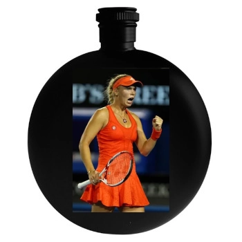 Caroline Wozniacki Round Flask