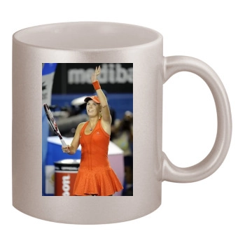 Caroline Wozniacki 11oz Metallic Silver Mug