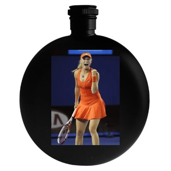 Caroline Wozniacki Round Flask