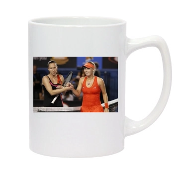 Caroline Wozniacki 14oz White Statesman Mug