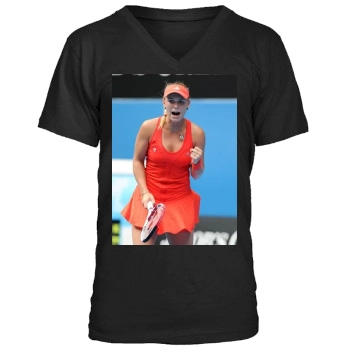 Caroline Wozniacki Men's V-Neck T-Shirt