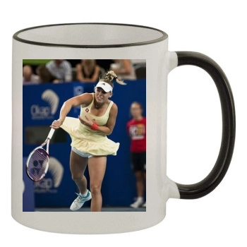 Caroline Wozniacki 11oz Colored Rim & Handle Mug