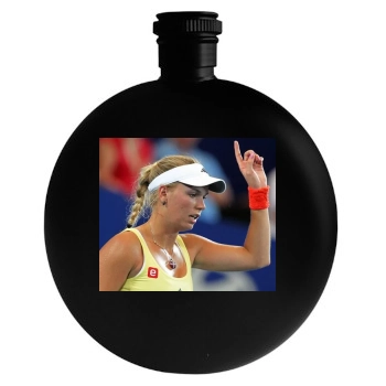 Caroline Wozniacki Round Flask