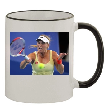 Caroline Wozniacki 11oz Colored Rim & Handle Mug