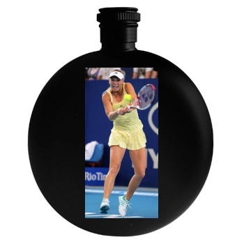 Caroline Wozniacki Round Flask