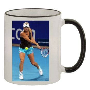 Caroline Wozniacki 11oz Colored Rim & Handle Mug