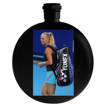 Caroline Wozniacki Round Flask