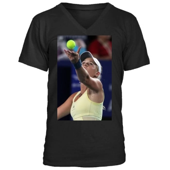 Caroline Wozniacki Men's V-Neck T-Shirt