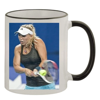 Caroline Wozniacki 11oz Colored Rim & Handle Mug