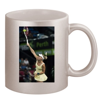 Caroline Wozniacki 11oz Metallic Silver Mug