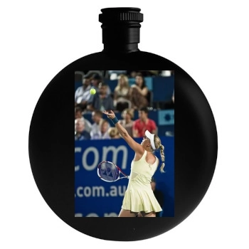 Caroline Wozniacki Round Flask