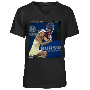 Caroline Wozniacki Men's V-Neck T-Shirt